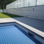 Eco Deck Classic Steingrau Poolverbauung
